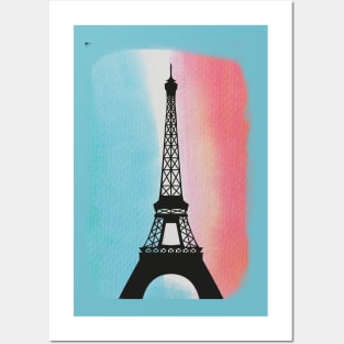 eiffel tower Posters and Art